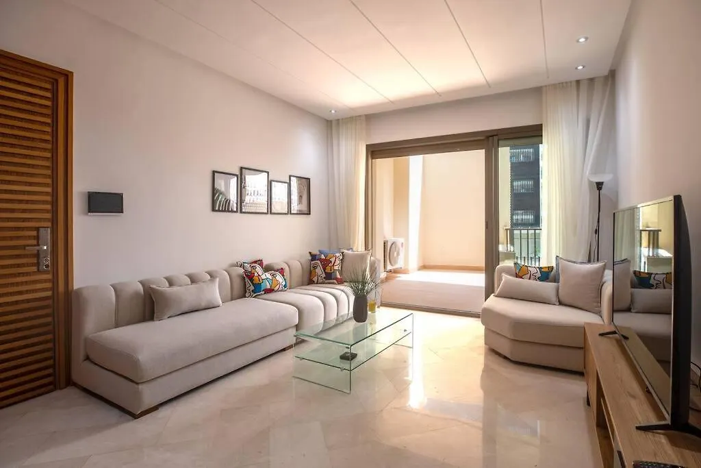Apartment Luxe, Confort Casa Finance City Terrasse Parking Casablanca